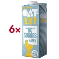 Oatly Pak met 6 haverdrankjes No Sugars 1 liter