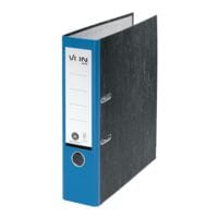 Ordner A4 VON by Leitz 1053 breed, wolkengemarmerd met gekleurde rug