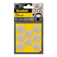 Scotch Pak met 8 viltpads SP84A21 zelfklevend  25 mm