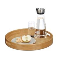 relaxdays Dienblad Bamboe  38,5 cm