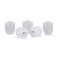 relaxdays Pak met 5 toiletborstelkoppen  7 cm