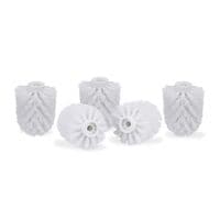relaxdays Pak met 5 toiletborstelkoppen  8 cm