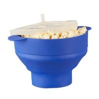 relaxdays Popcornmaker van siliconen