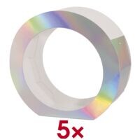 folia Pak met 5 lantaarns �Metallic�