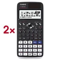 CASIO 2x schoolrekenmachine FX-991DE X