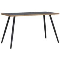 Vcm Bureau �Salia� 110 cm, 4 poten zwart