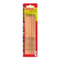12x Potlood Herlitz Schets natuur, HB, zonder gom