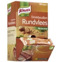 Knorr Drinkbouillon �Rindfleisch� 80 stuks � 175 ml individueel verpakt