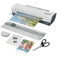 LEITZ Lamineerapparaat-set iLam Home A4 incl. accessoires en 30 folies