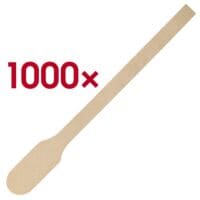 Papstar Roerstaafjes puur hout 13 cm 1000 stuks