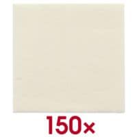 Papstar Papieren servetten DAILY Collection 2-laags 24 x 24 cm 150 stuks