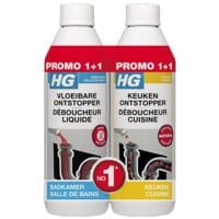 HG Afvoerreiniger-set 2x 500 ml