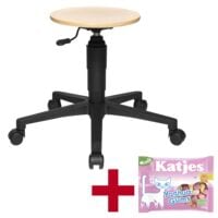 Topstar Zitkruk �Tec 60 hout� incl. fruitgum �Yoghurt-Gums� 210 g