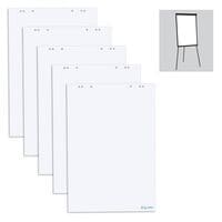 Herlitz Flip-overblok blanco 5 stuks totaal 100 bladen
