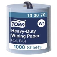 Tork Premium industrieel-poetspapier blauw 2-laags 37x34 cm (1x 1000 doekjes)