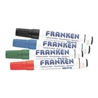 Franken Set van 4 whiteboardmarkers KombiMarker Z1703