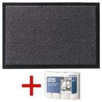 HAMAT Deurmat Mars 60x90 cm incl. 4 keukenrollen Premium