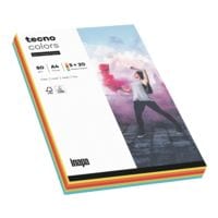 Multifunctioneel printpapier A4 Inapa tecno Rainbow / tecno Colors - 100 bladen (totaal)