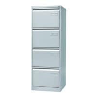 Bisley hangmappenkast A4, 1 rij, 4 Lades