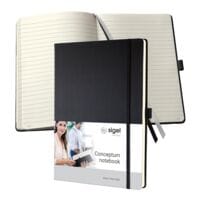 SIGEL notitieboek Conceptum CO110 elastiekbevestiging A4 gelinieerd