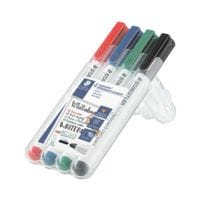STAEDTLER Set van 4 whiteboard-markers Lumocolor 4 kleuren