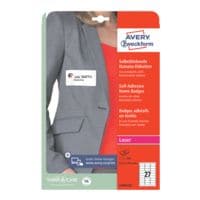 Avery Zweckform Zelfklevende textiel badges 63,5 x 29,6 mm (L4784-20)