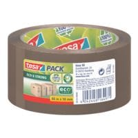tesa Eco tip: verpakkingstape tesa eco & strong 50 mm x 66 m geruisloos afrolbaar