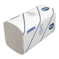 Papieren handdoekjes Kleenex ULTRA klein 6789 2-laags, hoogwit, 21,7 cm x 21 cm van Airflex met I-vouw - 2790 bladen (totaal)