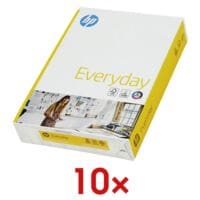 10x Multifunctioneel papier A4 HP Everyday - 5000 bladen (totaal)
