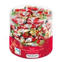 Riegelein Confiserie Pak met 70 chocolade stuks Weihnachtsmnner