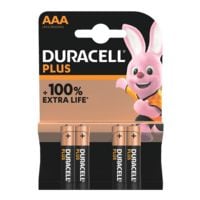 Duracell Pak van 4 batterijen Plus Micro / AAA / LR03