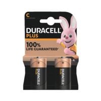 Duracell Pak van 2 batterijen Plus Baby / C / LR14