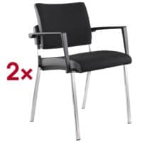 HAMMERBACHER Set van 2 stapelstoelen Meeting Two