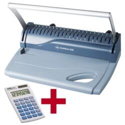 Combi inbindapparaat GBC MultiBind 208, incl. Zakrekenmachine 081X