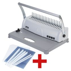 OTTO Office Plastic inbindmachine OP-120 incl. starterset voor plastic inbindmachines