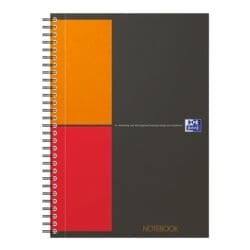 Oxford business collegeblok International Notebook  B5 geruit, 80 bladen, met tabbladen