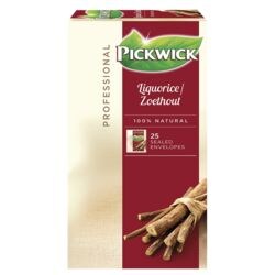 PICKWICK Kruidenthee »Zoethout« zakjes voor een kopje