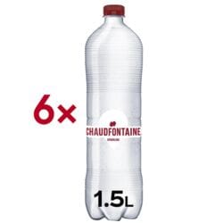Chaudfontaine Pak met 6 mineraalwater Sparkling 1,5 liter