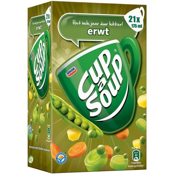Cup-a-Soup Soep Erwt Cup a Soup