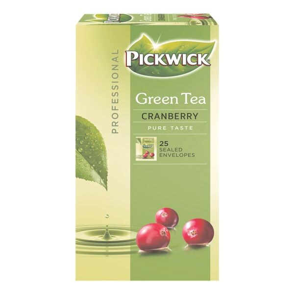 PICKWICK Groene thee  »Cranberry«