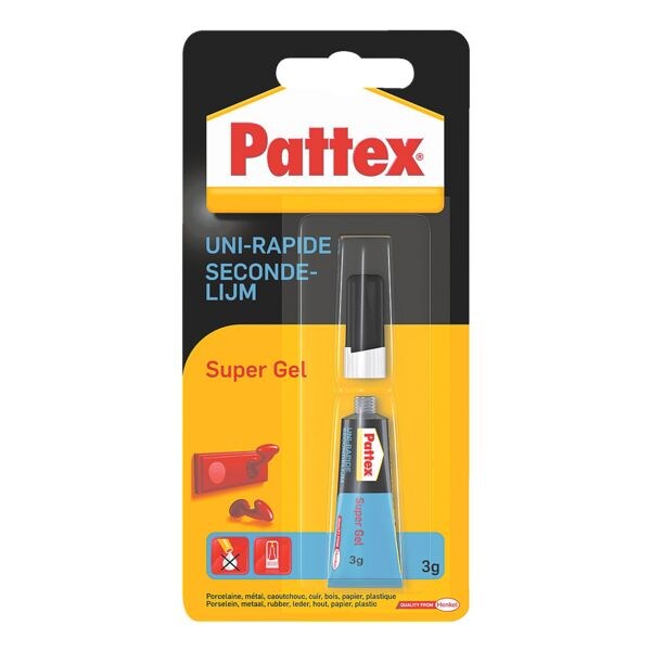 Pattex Secondelijm »Super Gel« Pattex Secondelijm »Super Gel«
