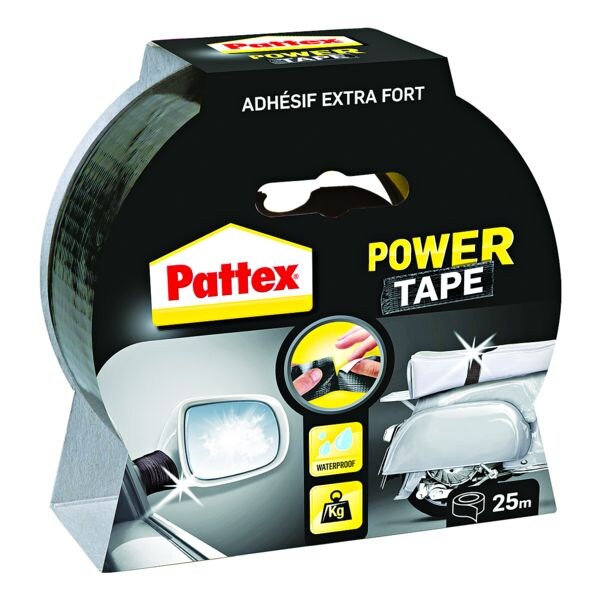 Pattex Plakband  Power Tape, 50 mm/25 m (B/L)