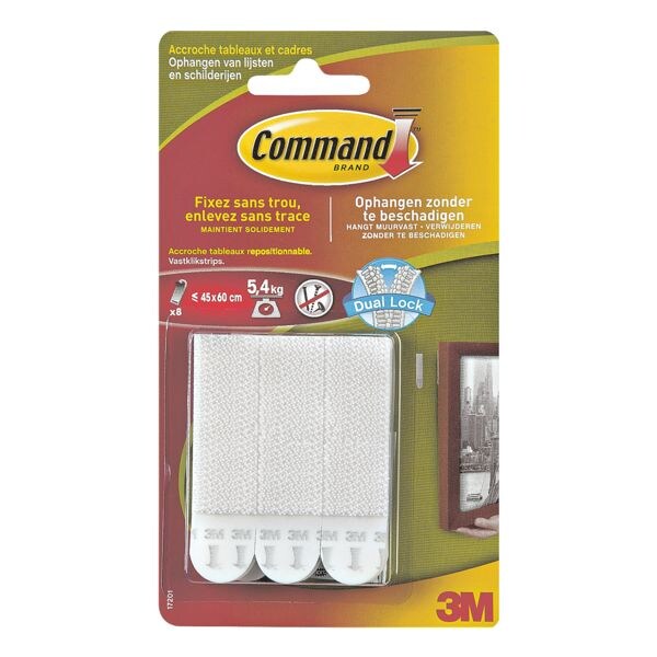Command Pak met 8 bevestigingsstrips 5,4 kg