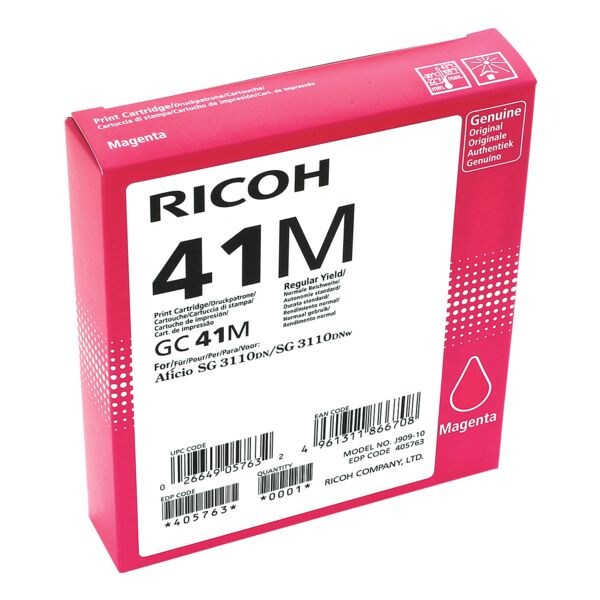 Ricoh Gel-patroon 405763 HC GC41M