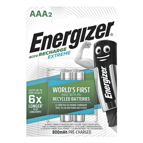 Energizer Oplaadbare batterijen micro / AAA / HR03