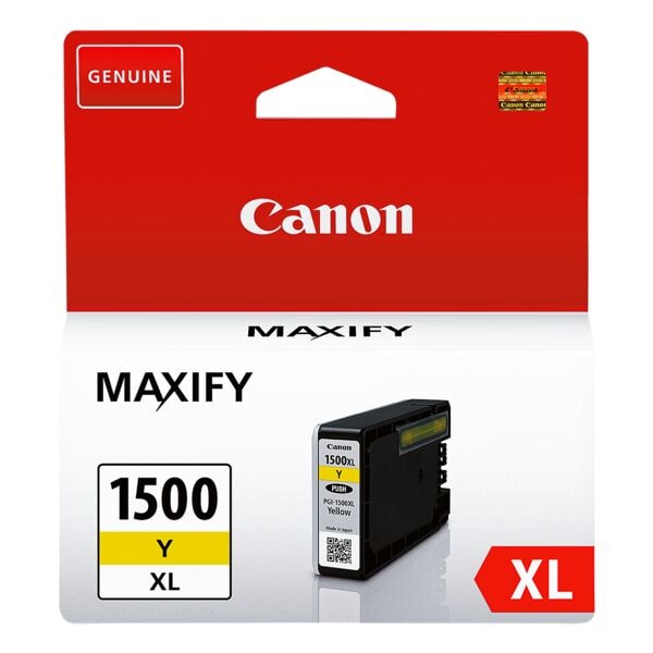Canon Inktpatroon PGI-1500XL Y