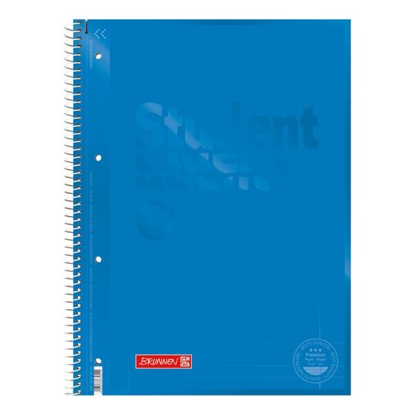 collegeblok Brunnen Student Colour Code A4 gelinieerd, 80 bladen