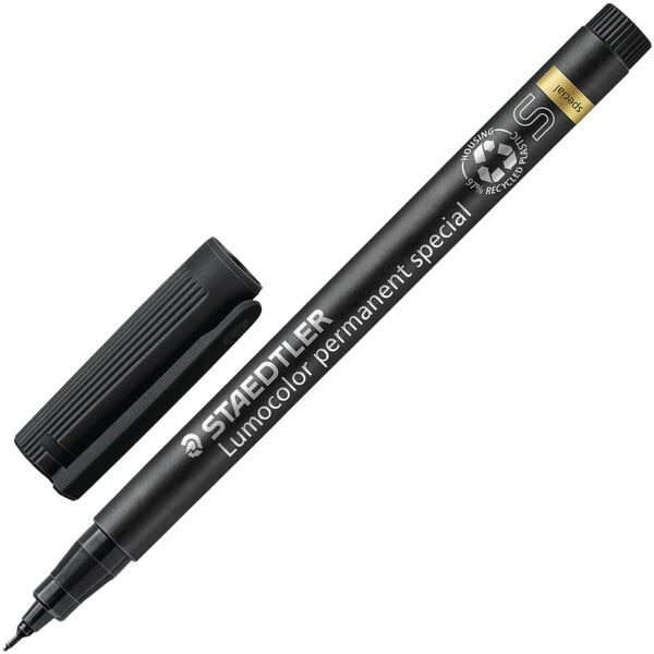 STAEDTLER Universele stift Lumocolor permanent special - ronde punt, Lijndikte 0,4 mm (S)