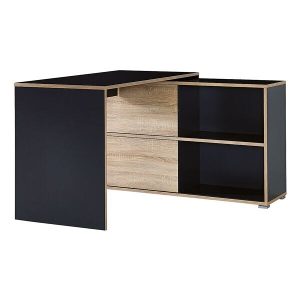 Germania Bureau Slide 120 cm, vol onderstel antraciet