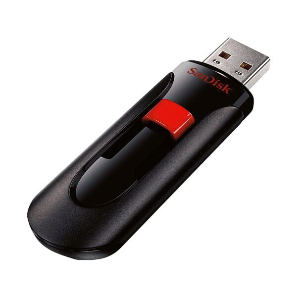 USB-stick 128 GB SanDisk Cruzer Glide USB 2.0 met Wachtwoordbeveiliging